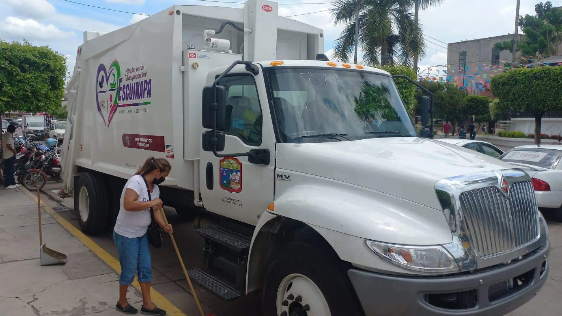 camion de basura escuinapa